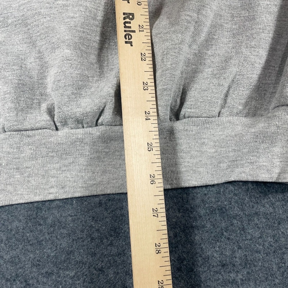 VTG Hanes Sweatshirt Mens Large Gray Crewneck Pullover Waikiki Mexican Grill 90s - Picture 12 of 12